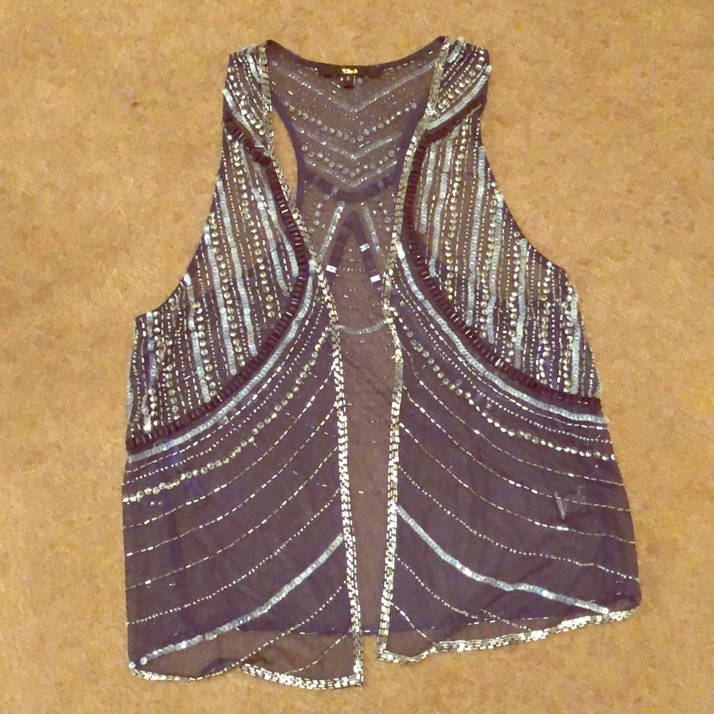 Beaded vest!